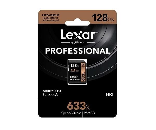 Lexar 128Gb 95Mb/s 633x Sd Hafıza Kartı