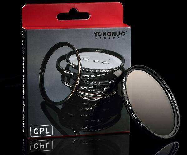 Yongnuo 62mm Digital CPL Filtre