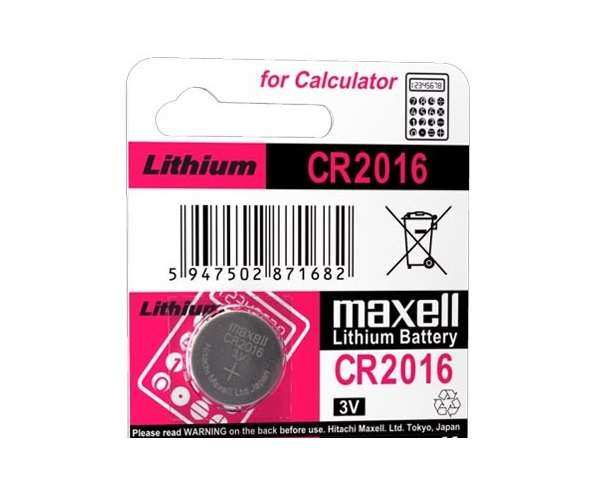 Maxell CR2016 Lithium Pil