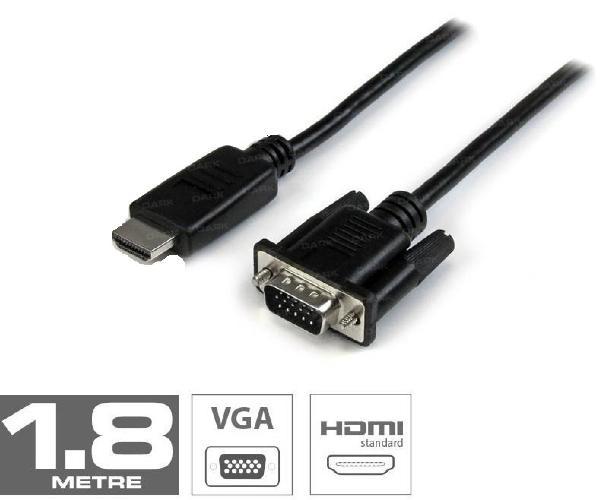 DARK DK-HD-AHDMIXVGAL180 HDMI to VGA Çevirici Güç Destekli Kablo