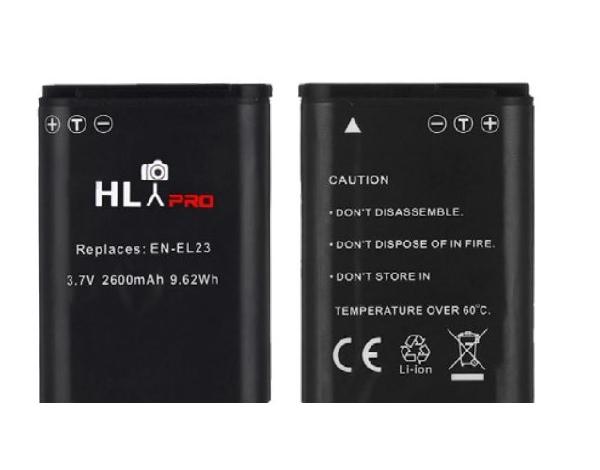 Hlypro For Nikon EN-EL23 Batarya