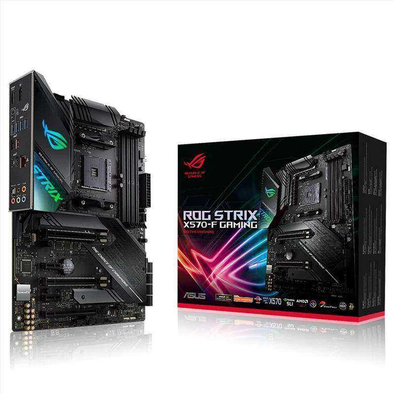 ASUS ROG STRIX X570-F GAMING X570 DDR4 (Vga Yok) GLan ATX DP HD 2*M2 USB 3.2 AURA RGB AM4 AMD Anakart