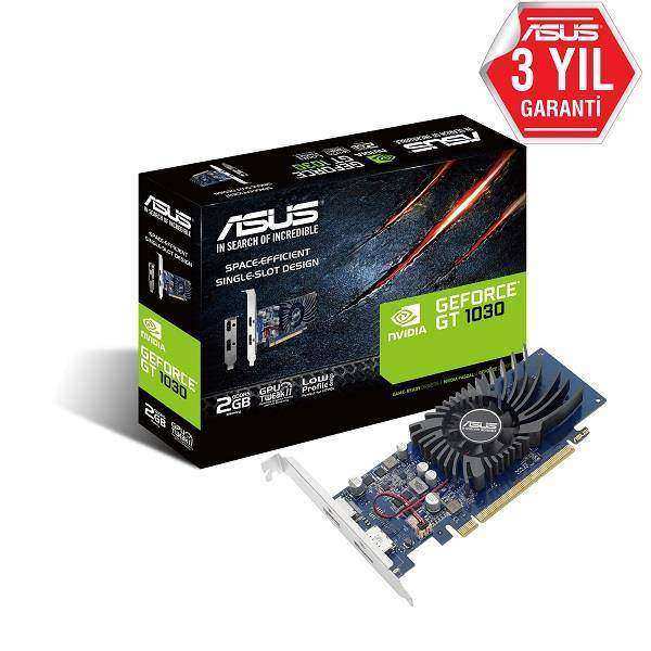 ASUS GT1030-2G-BRK 2GB Geforce GT1030 GDDR5 64bit HDMI DP 16x Ekran Kartı