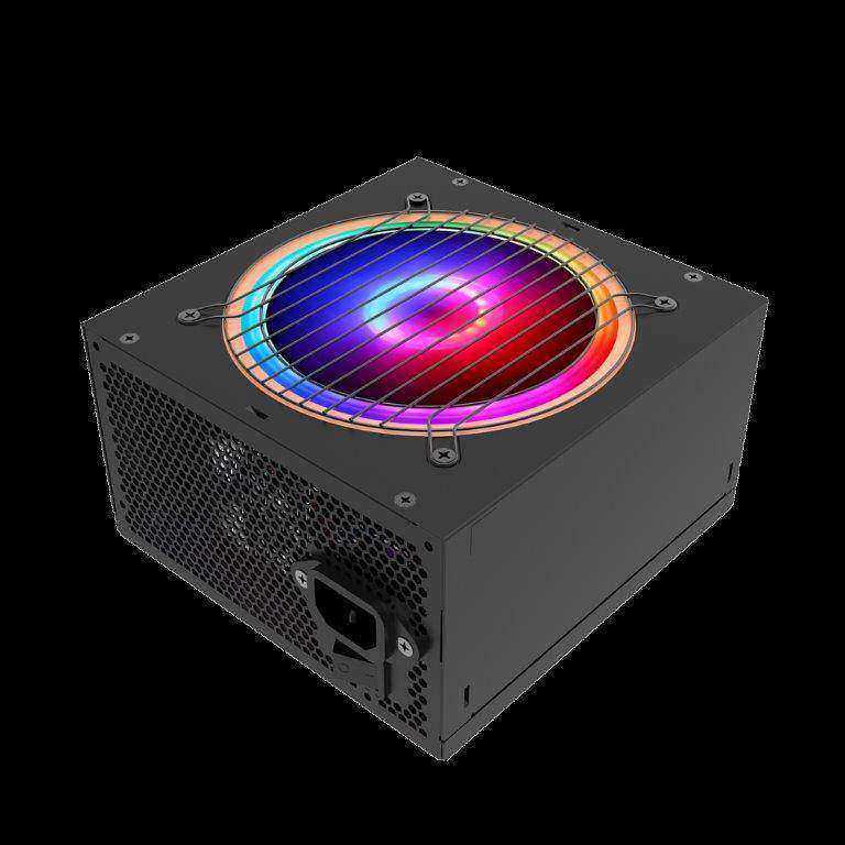 RAMPAGE RGB-500 500W 80Plus Bronze Siyah 12cm RGB LED Fanlı Power Supply