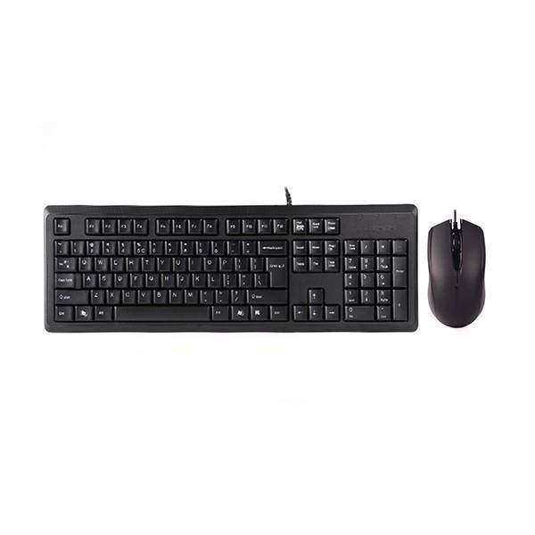 A4 TECH KR-9276 Q Türkçe USB Standart Siyah Klavye+ Mouse