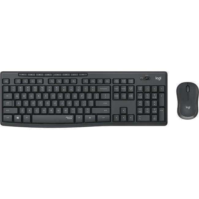 LOGITECH MK295 Q Türkçe Kablosuz Siyah Klavye+ Mouse