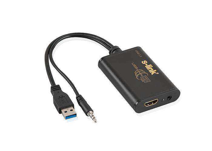 S-LINK SL-UH30 USB 3.0 To HDMI Çevirici Adaptör