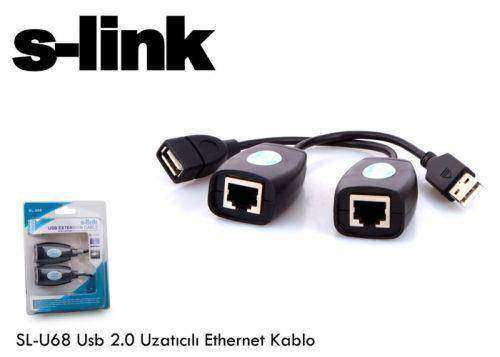 S-LINK SL-U68 USB/RJ45 Uzatma Adaptörü