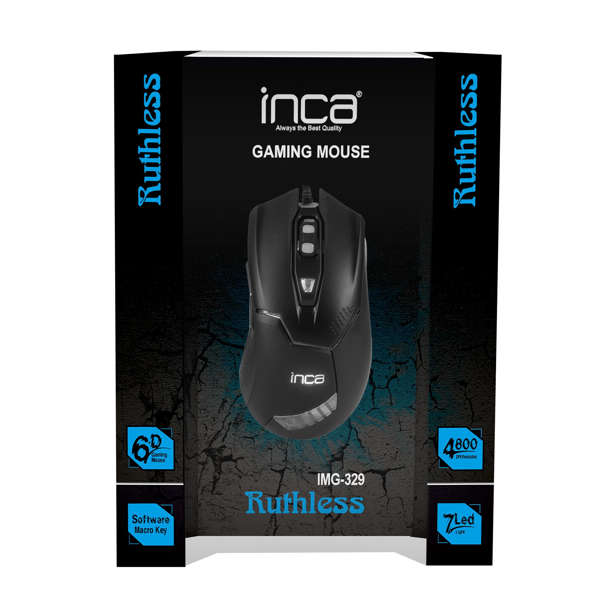 INCA IMG-329 USB Optik Oyuncu Mouse