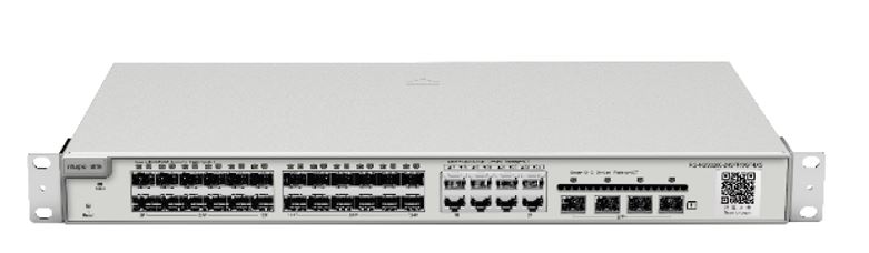 RUIJIE RG-NBS3200-24SFP/8GT4XS 24 Port Yönetilebilir 8 Port Combo 24 Port 1Gb- 4 Port 10Gb Sfp Rack mount Switch