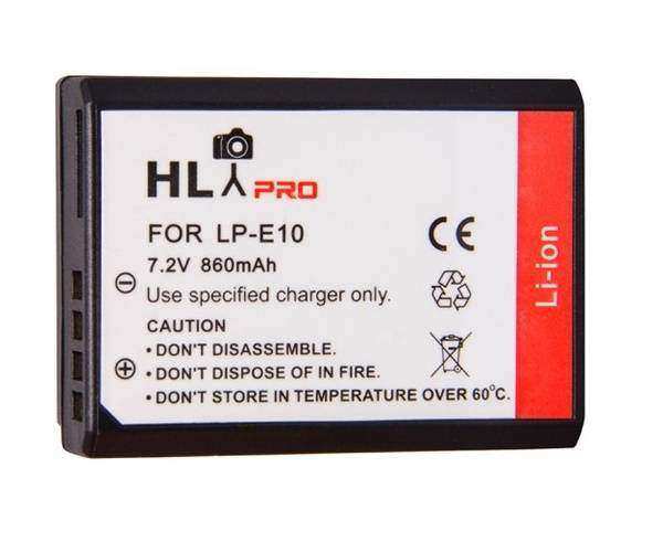 Hlypro For Canon LP-E10 Batarya