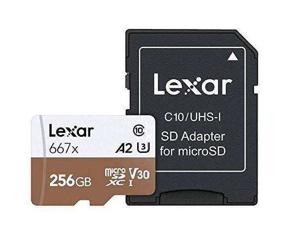 Lexar 256Gb 100Mb/s 667x Micro Sd Hafıza Kartı