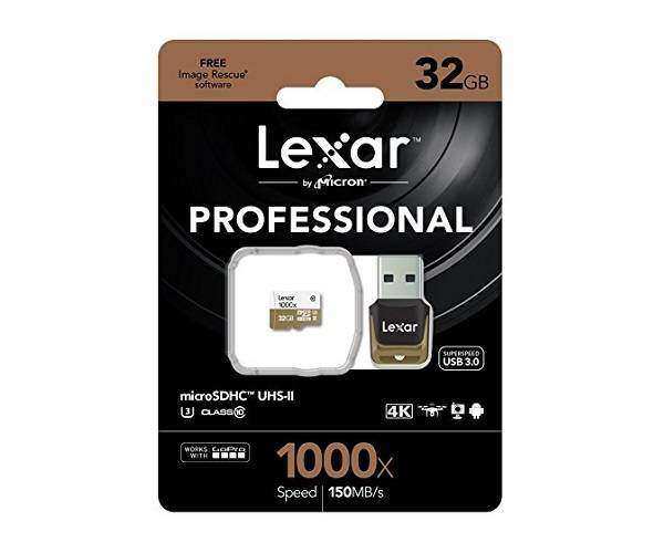Lexar 32Gb 150Mb/s 1000X SDXC USB 3.0 Micro Hafıza Kartı