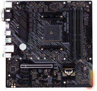 ASUS TUF GAMING A520M-PLUS A520 DDR4 Vga GLan mATX HDMI DVI M2 USB3.2 AURA RGB AM4 AMD Anakart