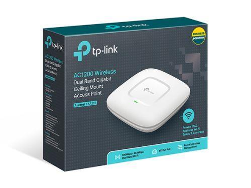 TP-LINK EAP225 AC1200 1 Port Gigabit 1350 Mbps Kablosuz Tavan Tipi Access Point